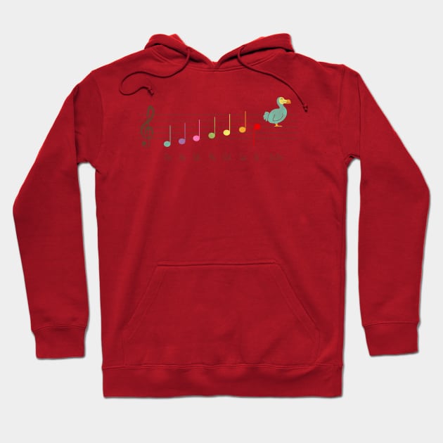 Music Lesson Hoodie by HandsOffMyDinosaur